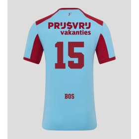 Feyenoord Jordan Bos #15 Tredje skjorte 2025-26 Kortermet